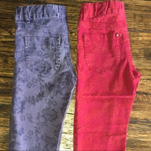 Naartjie Kids Pants Jeans Girls Size 6 - Lot of 2